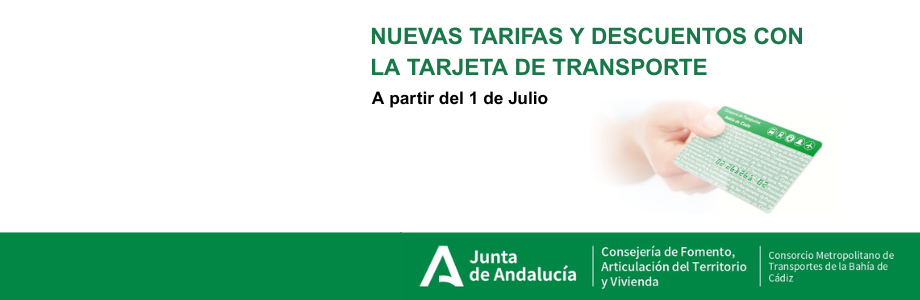 NUEVAS TARIFAS Y DESCUENTOS
